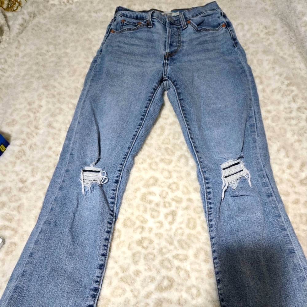 Levi's wedgie straight fit jeans